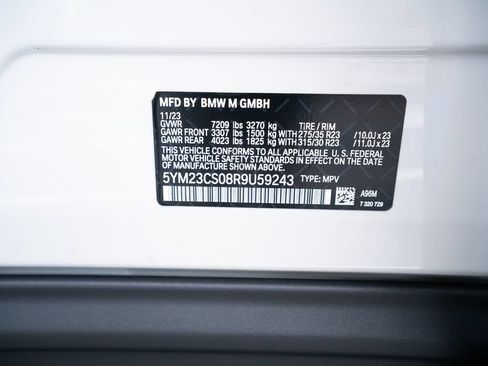 Used 2024 BMW XM AWD/4WD image 59