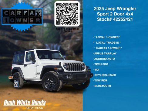 Used 2025 Jeep Wrangler Sport image 7