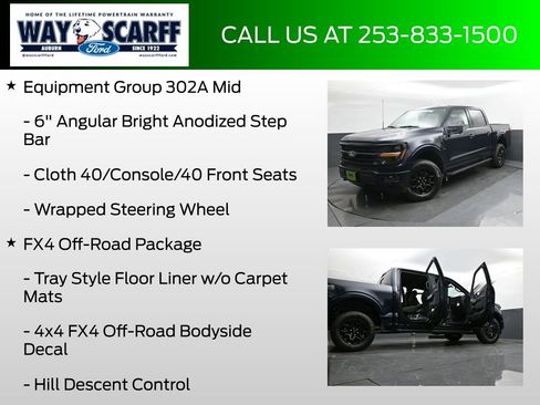 New 2025 Ford F150 XLT w/ Equipment Group 302A MID image 25