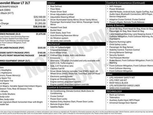 Used 2023 Chevrolet Blazer LT w/ Convenience Package image 5