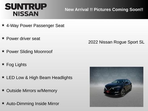 Used 2022 Nissan Rogue Sport SL w/ Premium Package AWD/4WD image 12