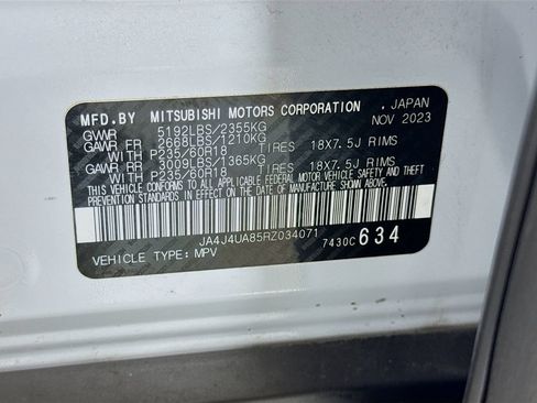 Used 2024 Mitsubishi Outlander ES AWD/4WD image 42