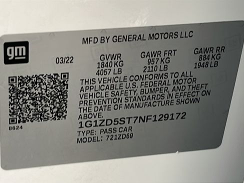 Used 2022 Chevrolet Malibu LT FWD image 45