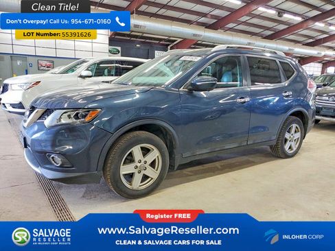 Used 2015 Nissan Rogue SL w/ SL Premium Package AWD/4WD image 1