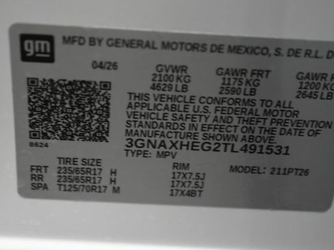 New 2026 Chevrolet Equinox LT w/ Convenience Package II FWD image 37