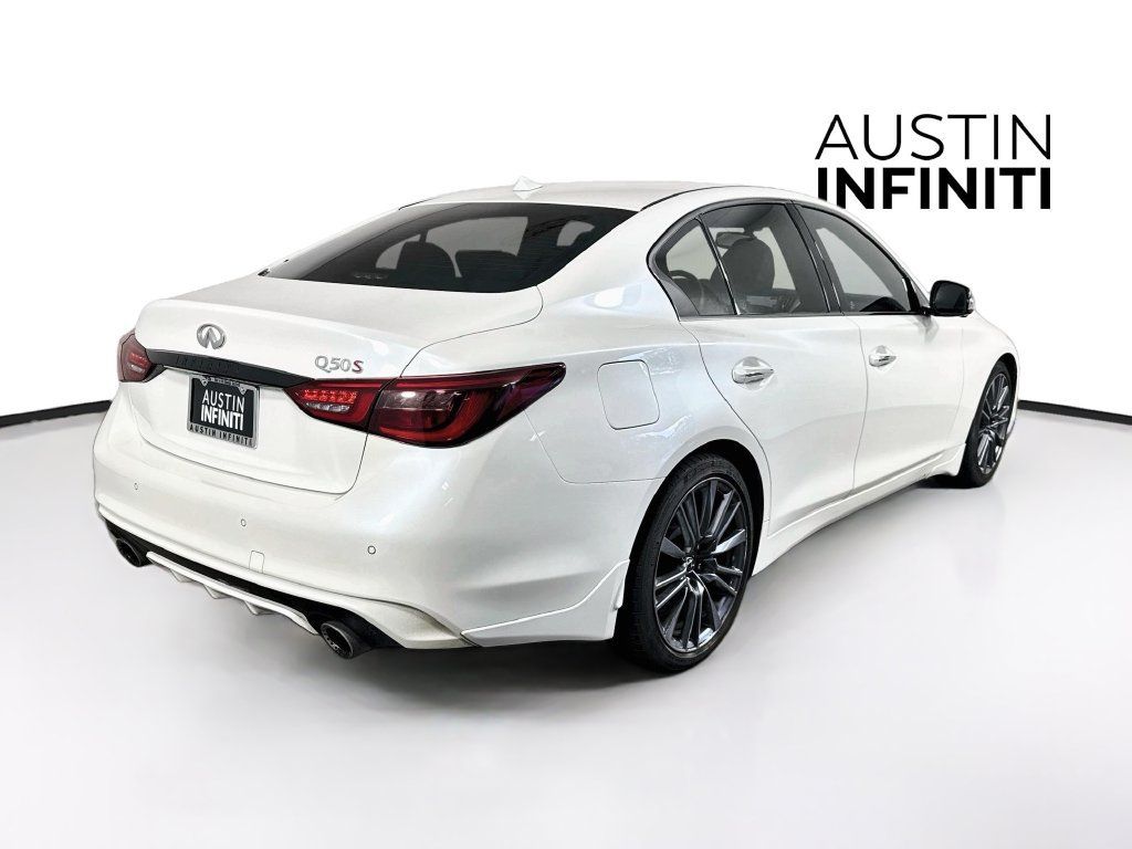 Certified 2023 INFINITI Q50 Red Sport 400 RWD image 10