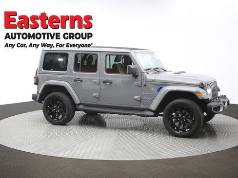 Used 2021 Jeep Wrangler Unlimited Sahara w/ Cold Weather Group image 49