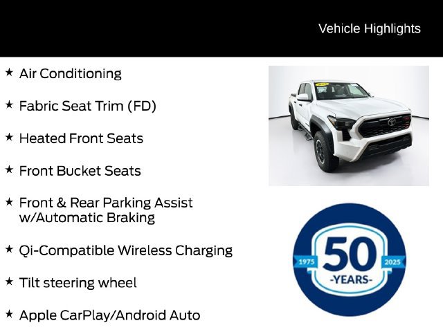Used 2024 Toyota Tacoma TRD Off-Road w/ TRD Off Road Upgrade Package AWD/4WD image 16