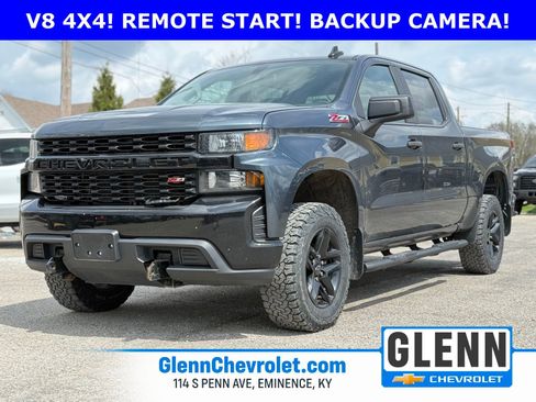 Used 2019 Chevrolet Silverado 1500 Custom Trail Boss w/ Custom Convenience Package AWD/4WD image 1