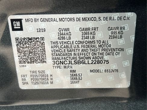 Used 2020 Chevrolet Trax LT w/ Driver Confidence Package FWD image 20
