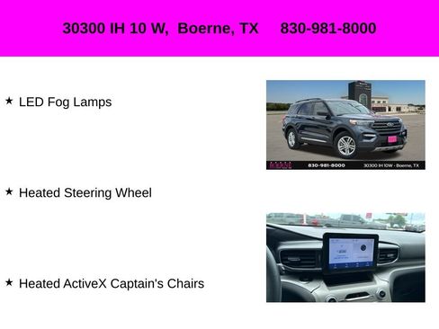 Used 2023 Ford Explorer XLT w/ Equipment Group 202A RWD image 20