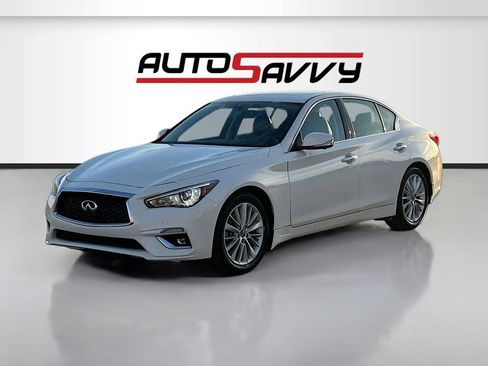 Used 2023 INFINITI Q50 Luxe w/ Cargo Package AWD/4WD image 3