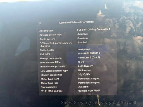 Used 2026 Tesla Model X AWD/4WD image 10