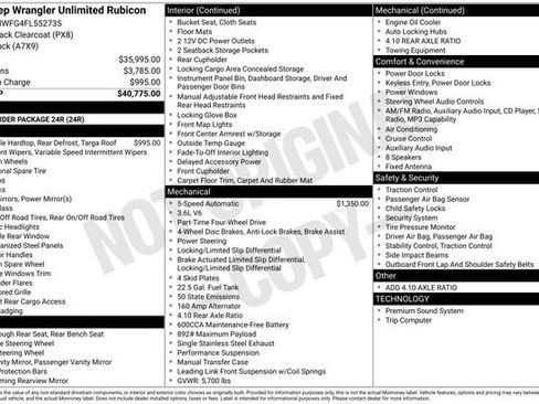 Used 2015 Jeep Wrangler Unlimited Rubicon AWD/4WD image 19