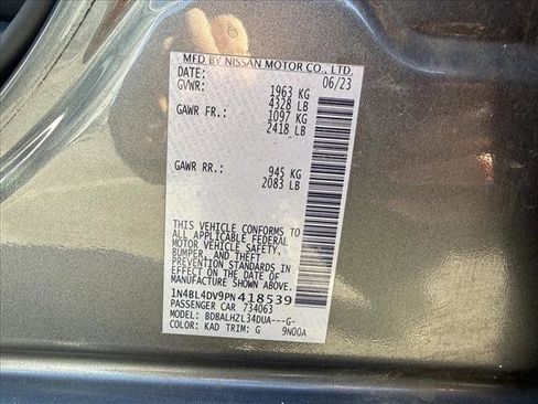 Used 2023 Nissan Altima 2.5 SV image 25