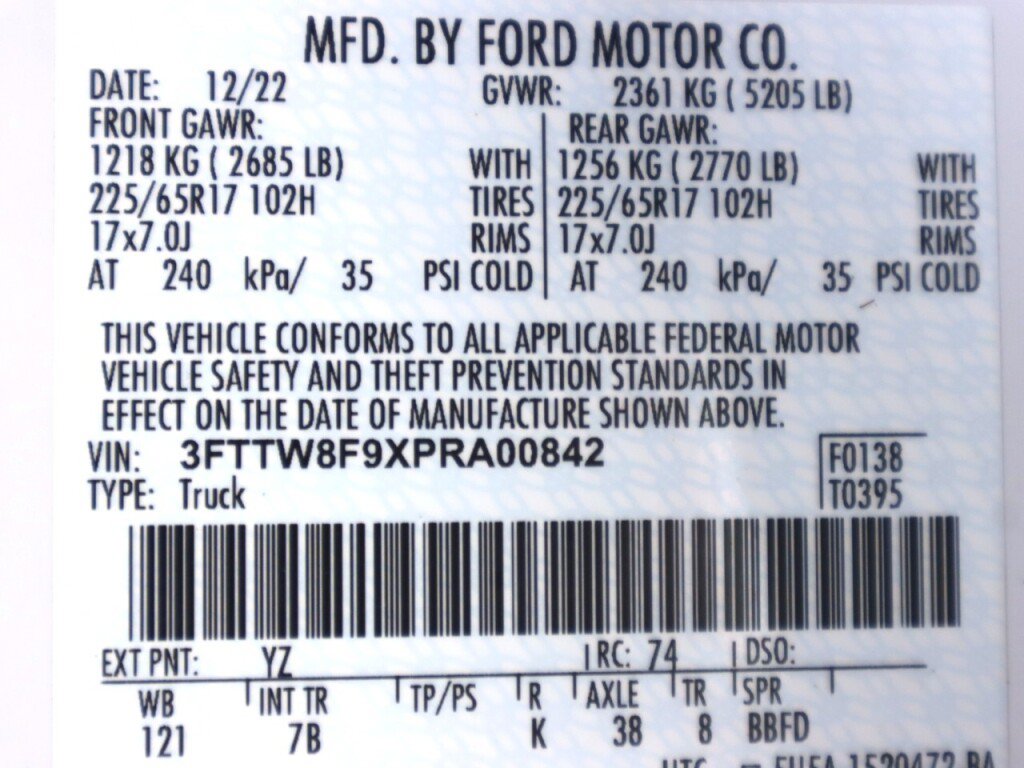 Used 2023 Ford Maverick XLT w/ Equipment Group 300A Standard AWD/4WD image 46
