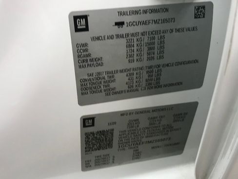 Used 2021 Chevrolet Silverado 1500 W/T w/ WT Value Package image 44