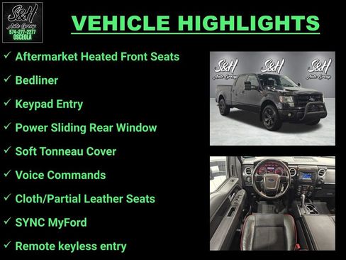 Used 2013 Ford F150 FX4 w/ FX Appearance Pkg AWD/4WD image 3