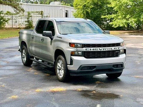 Used 2021 Chevrolet Silverado 1500 Custom w/ LPO, Dark Essentials Package RWD image 11