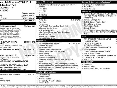 Used 2022 Chevrolet Silverado 2500 LT w/ Convenience Package AWD/4WD image 4