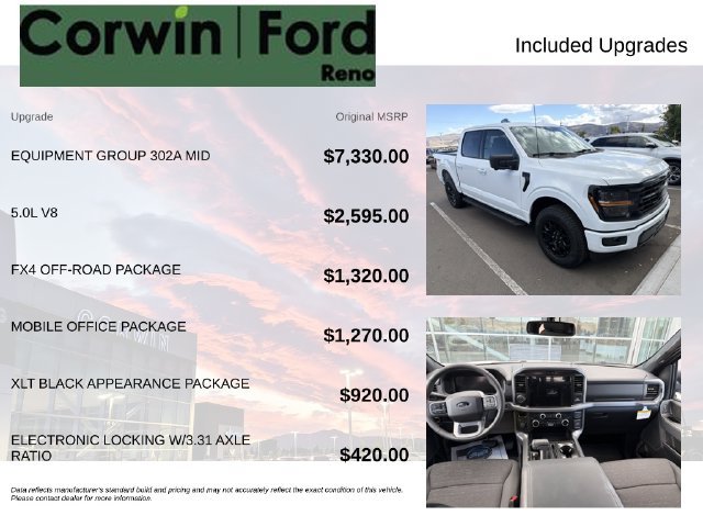 Certified 2026 Ford F150 XLT w/ Equipment Group 302A MID AWD/4WD image 3