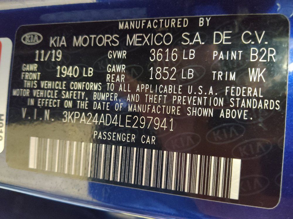 Used 2020 Kia Rio S FWD image 33