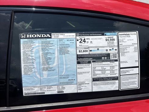 New 2026 Honda Civic Type R image 20