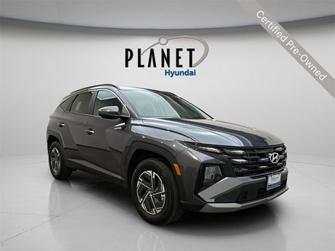 Certified 2025 Hyundai Tucson Blue image 1