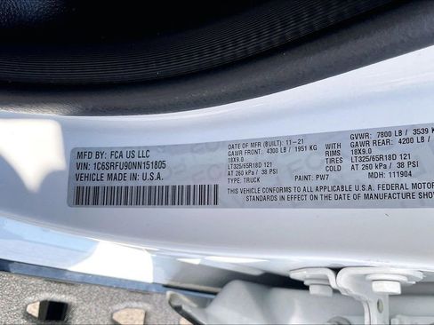 Used 2022 RAM 1500 TRX w/ TRX Level 2 Equipment Group image 22