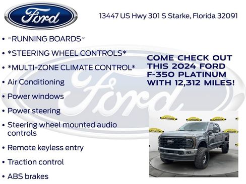 Used 2024 Ford F350 Platinum w/ FX4 Off-Road Package image 17