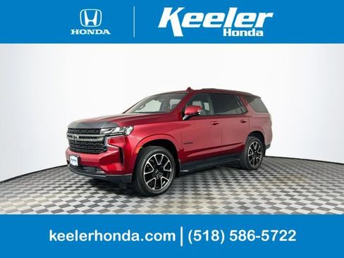 Used 2021 Chevrolet Tahoe RST w/ Luxury Package AWD/4WD image 1