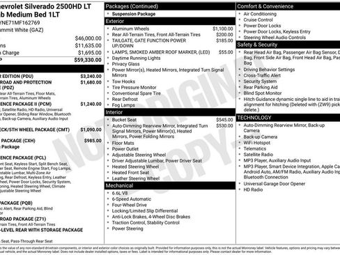 Used 2021 Chevrolet Silverado 2500 LT w/ All Star Edition AWD/4WD image 2