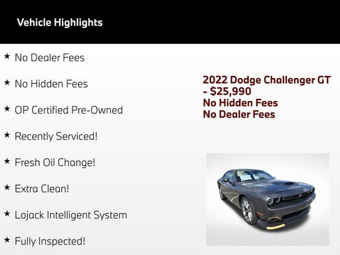Used 2022 Dodge Challenger GT RWD image 2