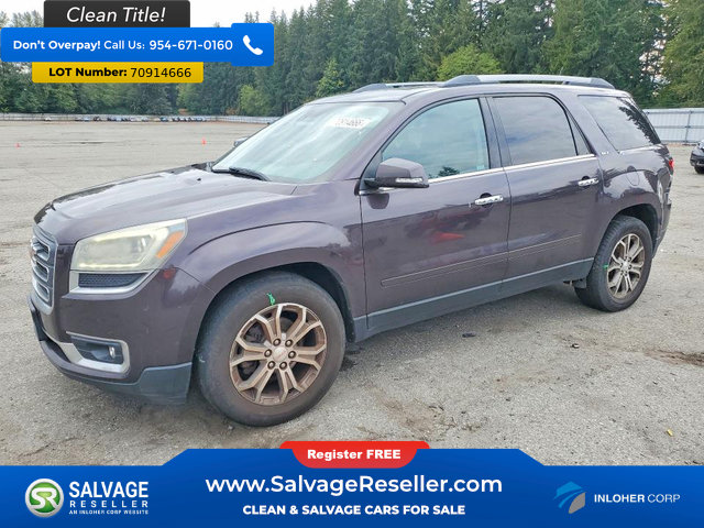 Used 2015 GMC Acadia SLT w/ Open Road Package AWD/4WD image 1
