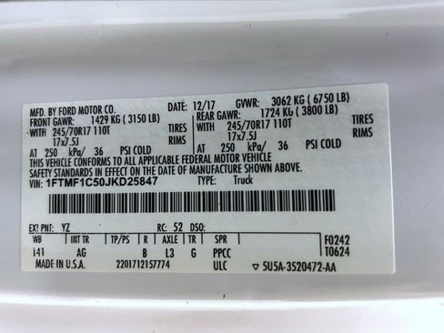 Used 2018 Ford F150 XL w/ Equipment Group 101A Mid image 21