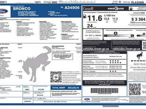 Certified 2024 Ford Bronco Big Bend image 5