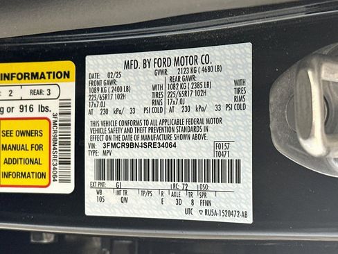 Used 2025 Ford Bronco Sport Big Bend AWD/4WD image 12