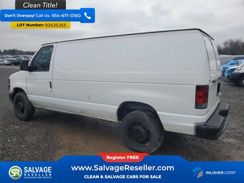 Used 2013 Ford E-250 and Econoline 250 Cargo Van w/ Commercial Cargo Van Pkg image 3
