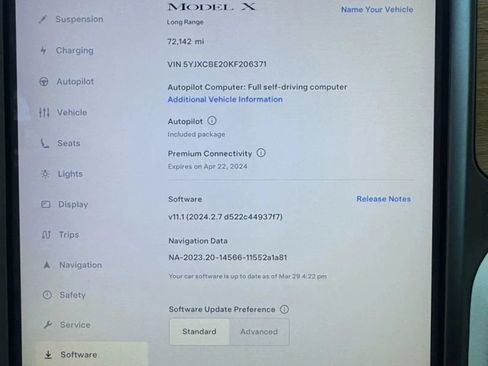 Used 2019 Tesla Model X Long Range AWD/4WD image 19