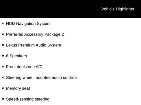 Used 2010 Lexus ES 350 w/ Preferred Accessory Package FWD image 2