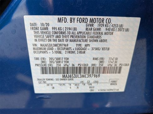 Used 2021 Ford EcoSport SES image 32
