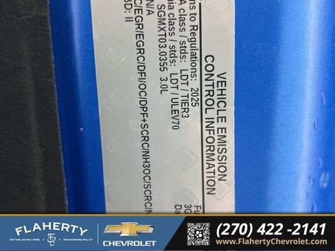 Used 2025 Chevrolet Silverado 1500 ZR2 w/ Technology Package image 17