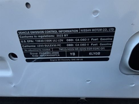 Used 2023 Nissan Sentra SV w/ All-Weather Package FWD image 12