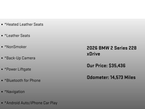 Used 2026 BMW 228i xDrive AWD/4WD image 12