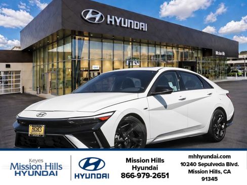 Certified 2025 Hyundai Elantra N Line FWD image 1