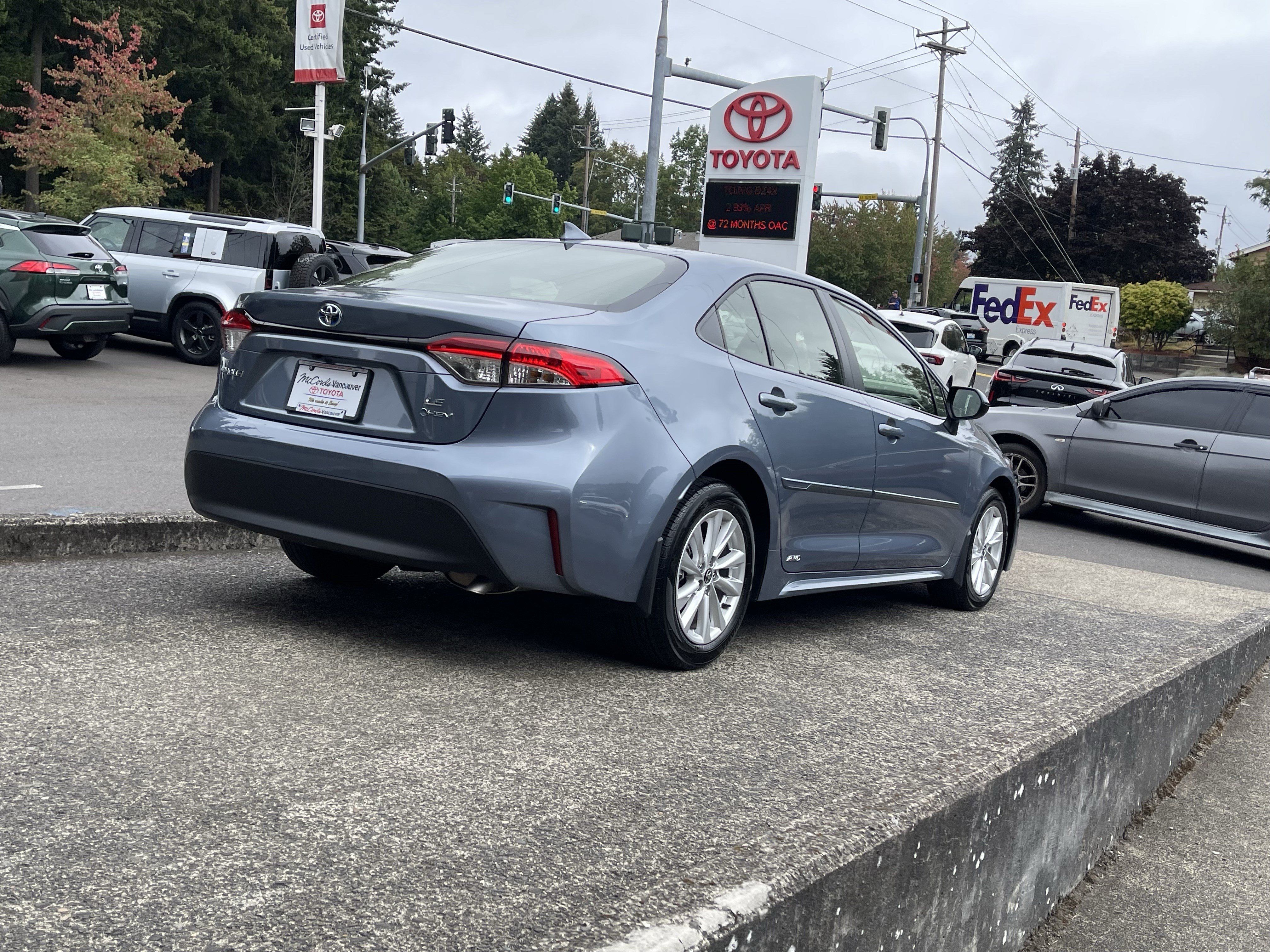 Certified 2025 Toyota Corolla LE w/ LE Premium Package AWD/4WD image 8