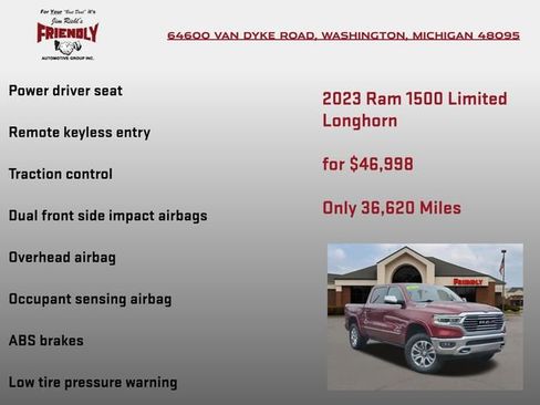 Used 2023 RAM 1500 Limited image 30