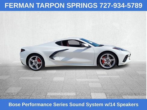Certified 2022 Chevrolet Corvette Stingray Preferred Cpe w/ Engine Appearance Package image 12