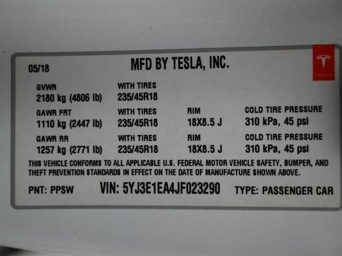 Used 2018 Tesla Model 3 Long Range image 43