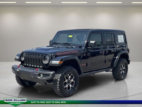 Used 2023 Jeep Wrangler Unlimited Rubicon w/ LED Lighting Group AWD/4WD image 2